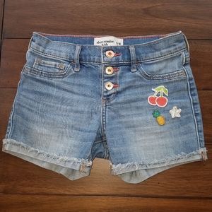 Abercrombie kids patch shorts